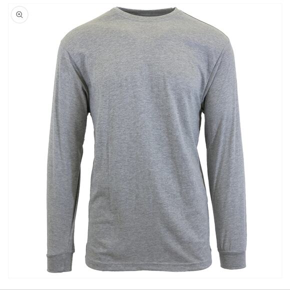 4 MEN'S LONG SLEEVE CREW NECK SHIRTS 3XL LIGHTWEIGHT "GALAXY BY HARVIC" - Picture 4 of 6